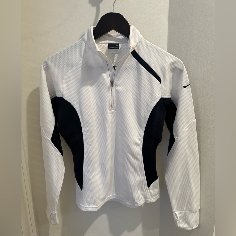 Nike running /workout top, 3/4zipper